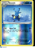 Dewott 2011 Black & White Reverse Holo Uncommon #30/114