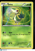 Snivy 2011 Black & White Holo Black Star Promo #BW01