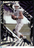 Sam Ehlinger 2021 Elite Razzle Dazzle SSP Rookie RC Texas Longhorns Colts