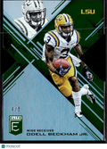 Odell Beckham Jr. 2017 Elite Emerald Green Die-Cut 4/5 LSU Tigers Giants