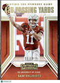Sam Ehlinger 2021 Contenders Passing Grade GOLD Rookie RC 3/10 Texas Longhorns