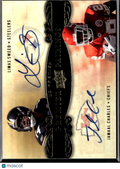 Jamaal Charles / Limas Sweed 2008 Upper Deck Dual Auto Autograph Longhorns 13/50