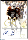 Chris Simms 2003 Upper Deck Ultimate Auto Autograph RC 222/250 Texas Longhorns