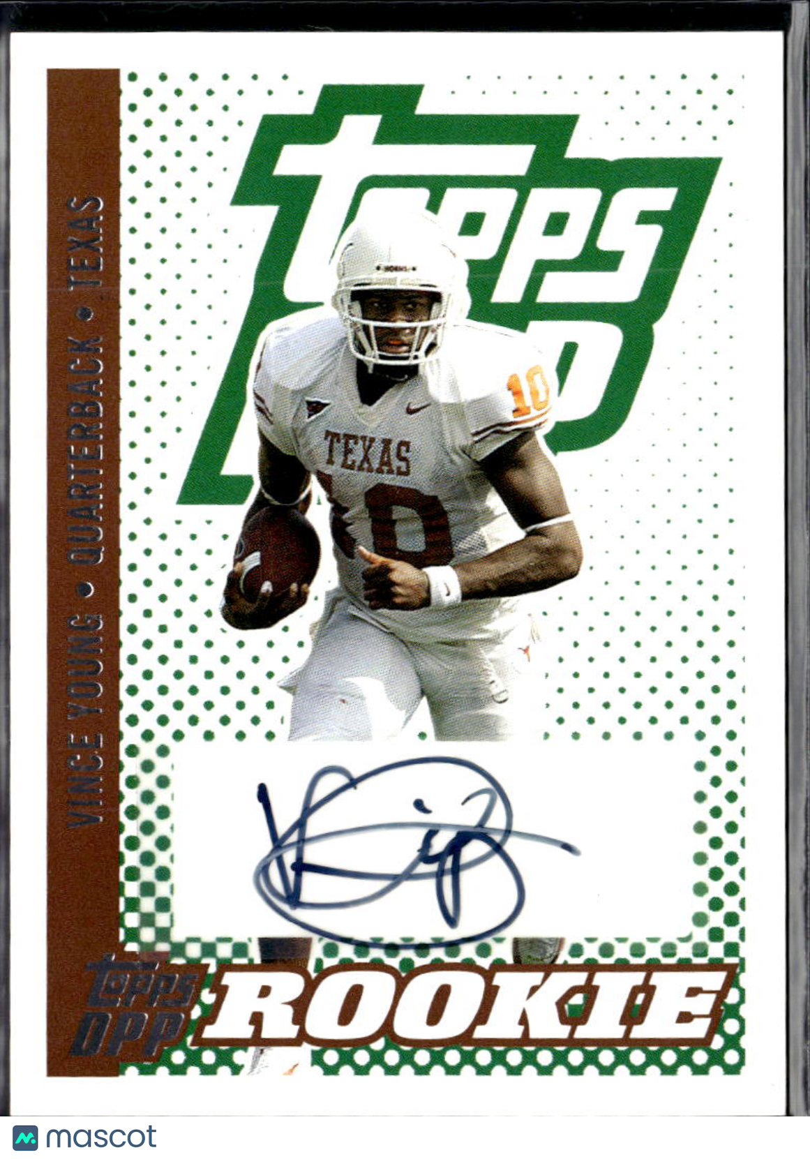 Vince Young 2006 Topps DPP Auto Autograph Rookie RC 70/199 Texas Longhorns