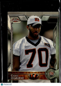 Cedric Ogbuehi 2015 Topps Chrome Mini SUPERFRACTOR 1/1 RC Cincinnati Bengals A&M