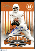 Limas Sweed 2008 Classics School Colors Auto Autograph 3/50 Texas Longhorns