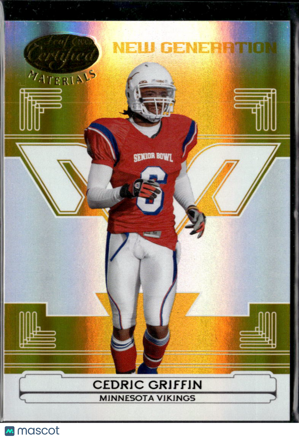 Cedric Griffin 2006 Leaf Certified GOLD Rookie RC 19/25 Texas Longhorns Vikings
