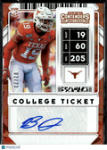 Brandon Jones 2020 Contenders Auto Autograph Cracked Ice RC 2/23 Texas Longhorns