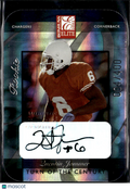 Quentin Jammer 2002 Elite Auto Autograph RC 4/400 Texas Longhorns Chargers