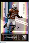 Michael Griffin 2007 Donruss Elite Auto Autograph RC /50 Texas Longhorns Titans