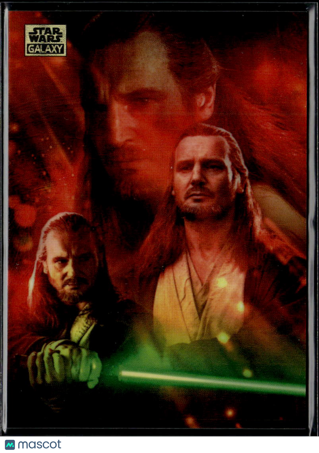 Qui-Gon Jinn 2025 Topps Star Wars Galaxy SUPERFRACTOR 1/1 #15