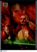 Qui-Gon Jinn 2025 Topps Star Wars Galaxy SUPERFRACTOR 1/1 #15