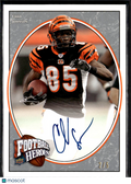 Chad Johnson 2008 Upper Deck Heroes Auto Autograph 2/5 Cincinnati Bengals
