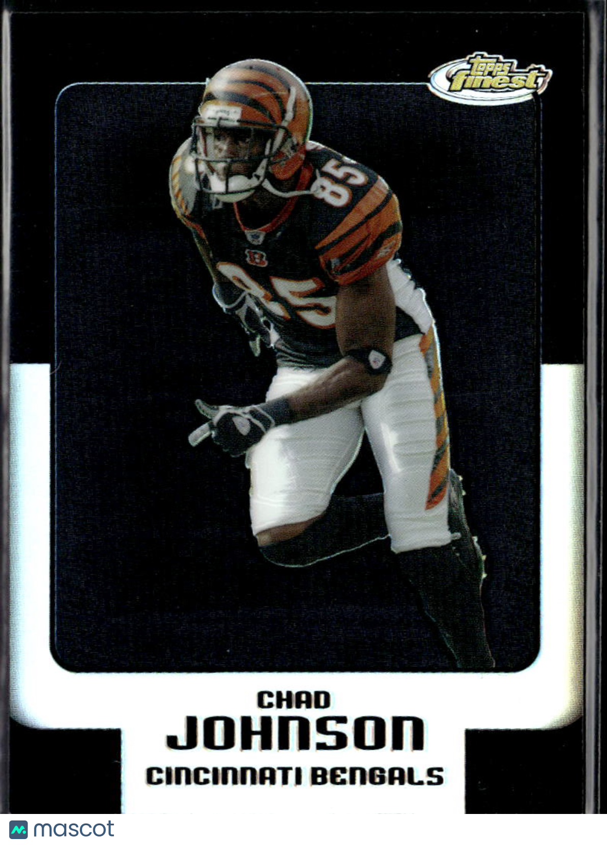 Chad Johnson 2006 Topps Finest Black Refractor 71/99 Cincinnati Bengals
