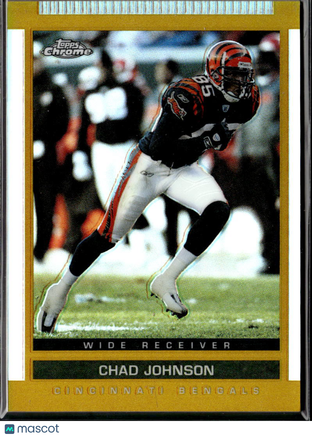 Chad Johnson 2003 Topps Chrome Gold Refractor Cincinnati Bengals