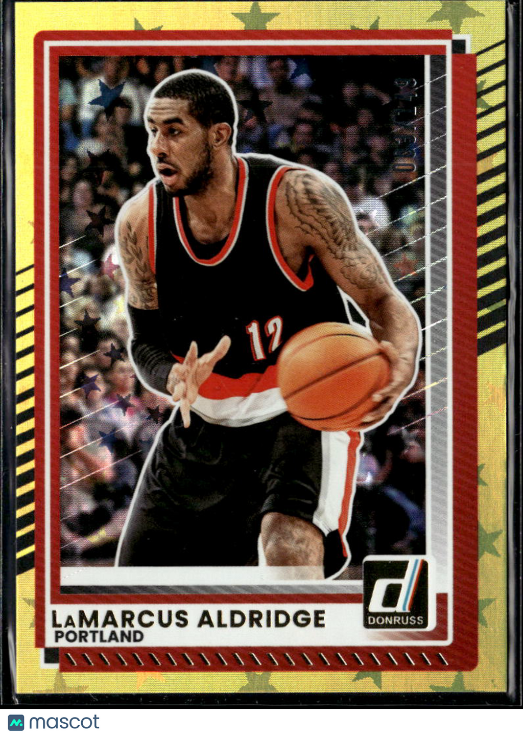 LaMarcus Aldridge 2025 Panini Donruss Gold Stars 3/149 Portland Trail Blazers