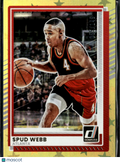 Spud Webb 2025 Donruss Gold Stars 55/149 Atlanta Hawks
