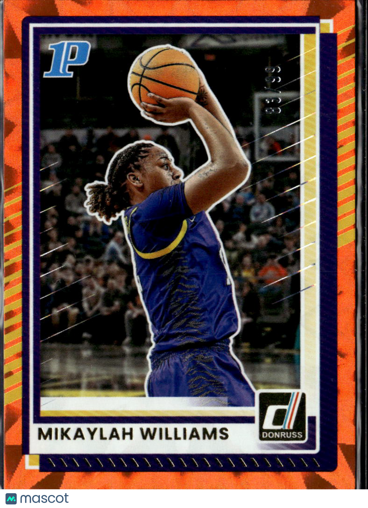 Mikaylah Williams 2025 Donruss Basketball Orange 83/99
