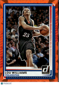 Lou Williams 2025 Donruss Orange  34/99 Philadelphia 76ers