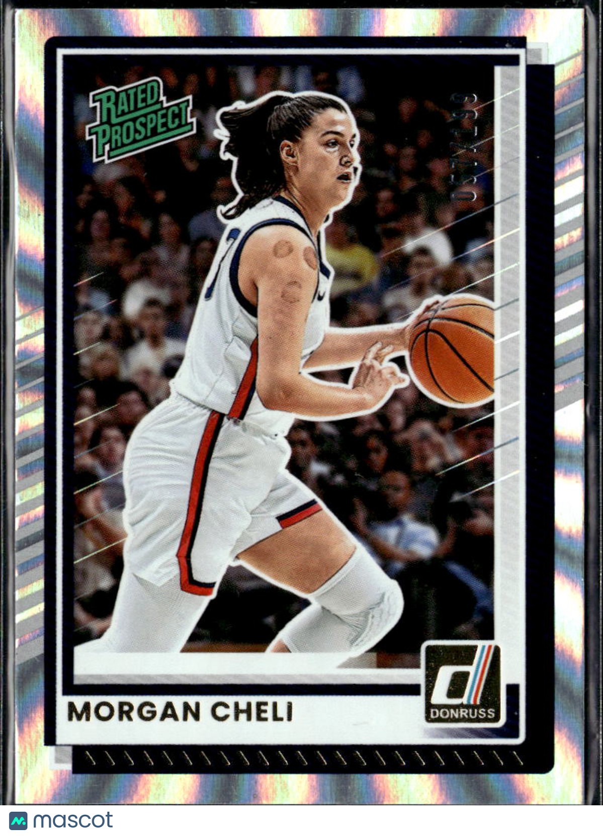 Morgan Cheli 2025 Panini Donruss Basketball Silver Laser RC 57/199