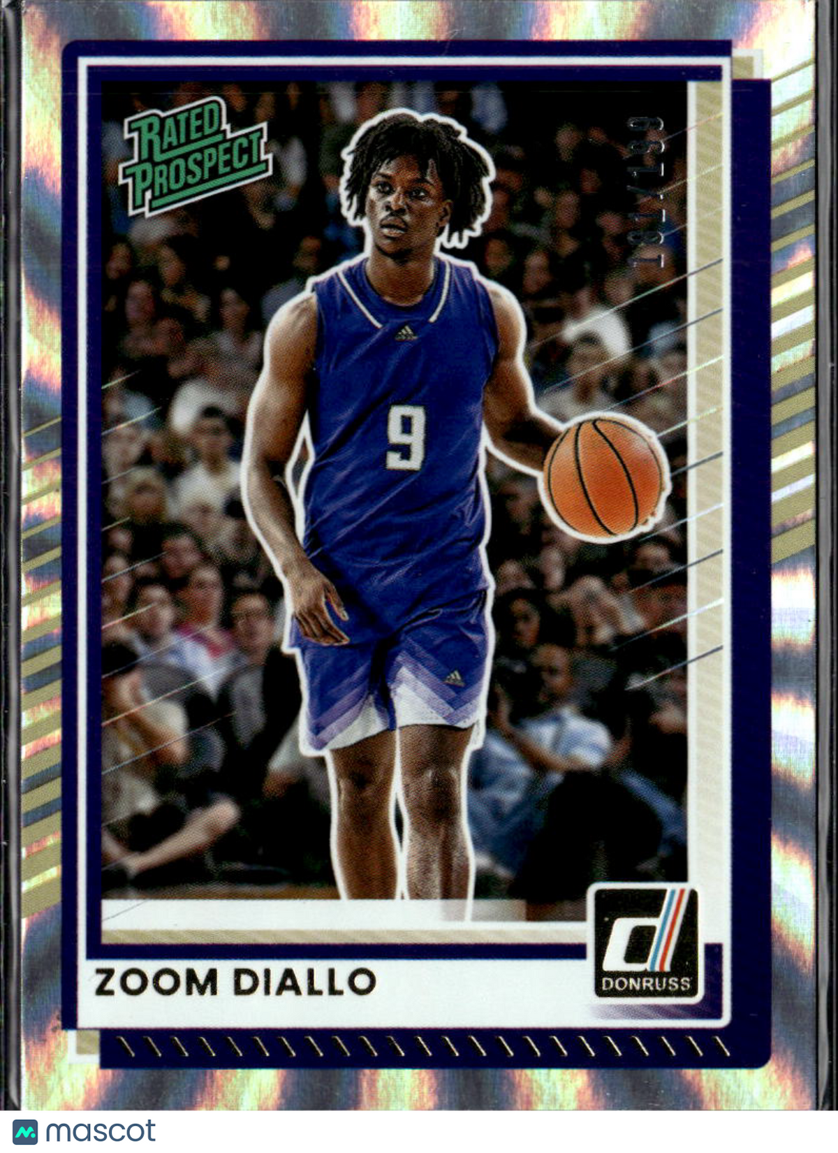 Zoom Diallo 2025 Donruss Silver Laser RC 181/199