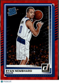 Ryan Nembhard 2025 Donruss Red 44/125 Dallas Mavericks