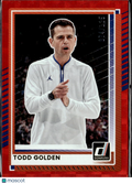 Todd Golden 2025 Donruss Red 74/125 Florida Gators