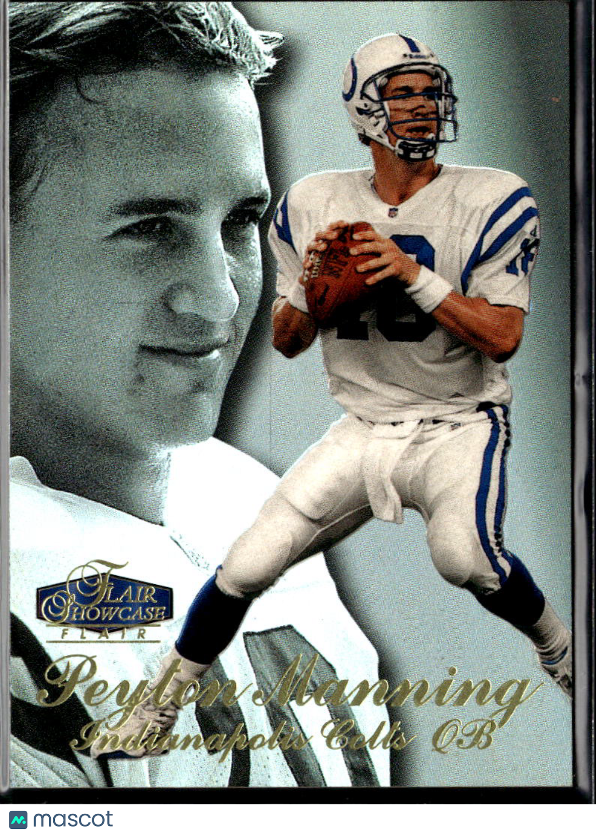 Peyton Manning 1998 Flair Showcase Row 3 Rookie RC Indianapolis Colts