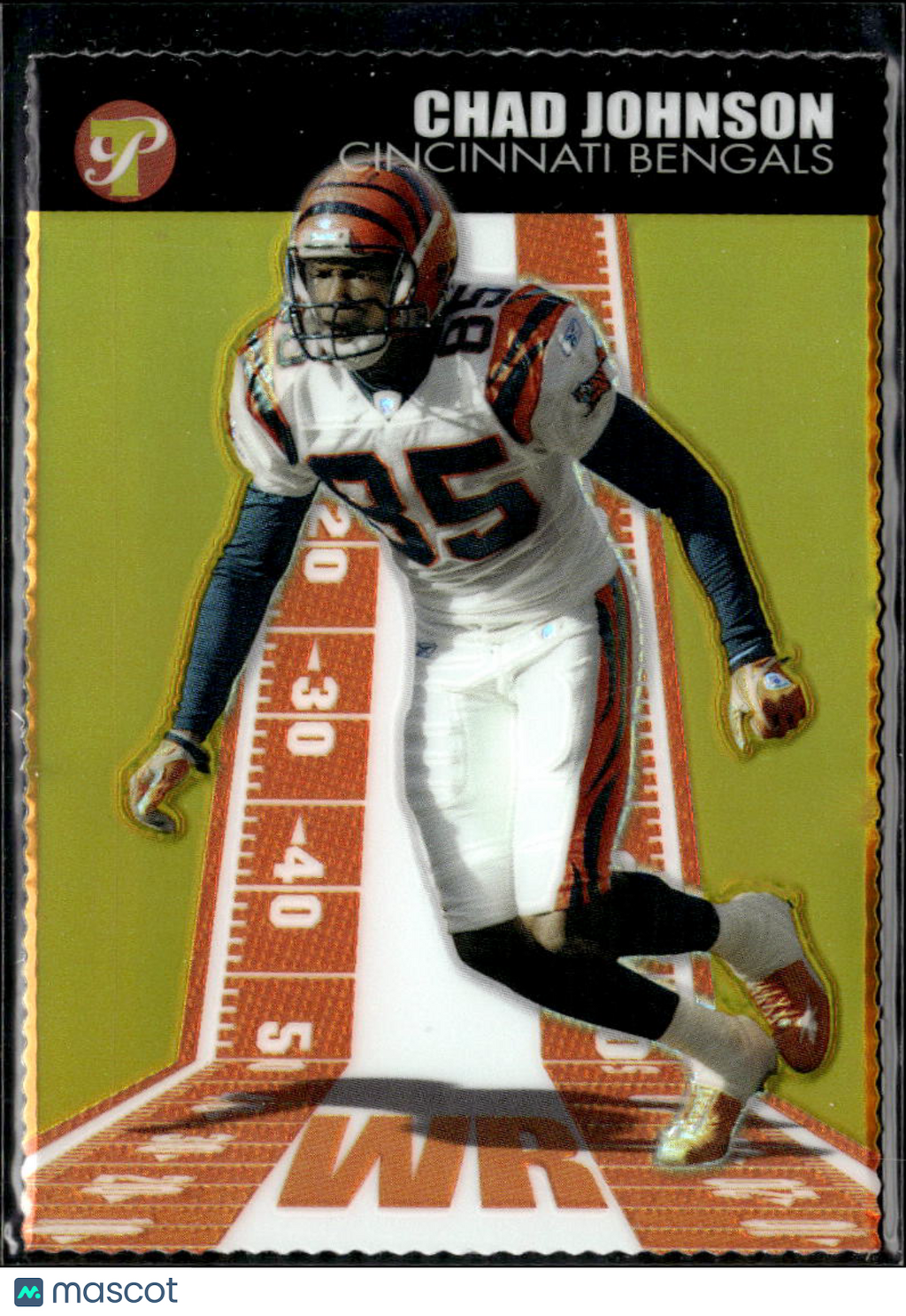 Chad Johnson 2004 Topps Pristine GOLD Refractor 28/99 Cincinnati Bengals