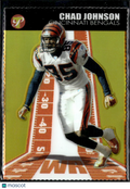 Chad Johnson 2004 Topps Pristine GOLD Refractor 28/99 Cincinnati Bengals