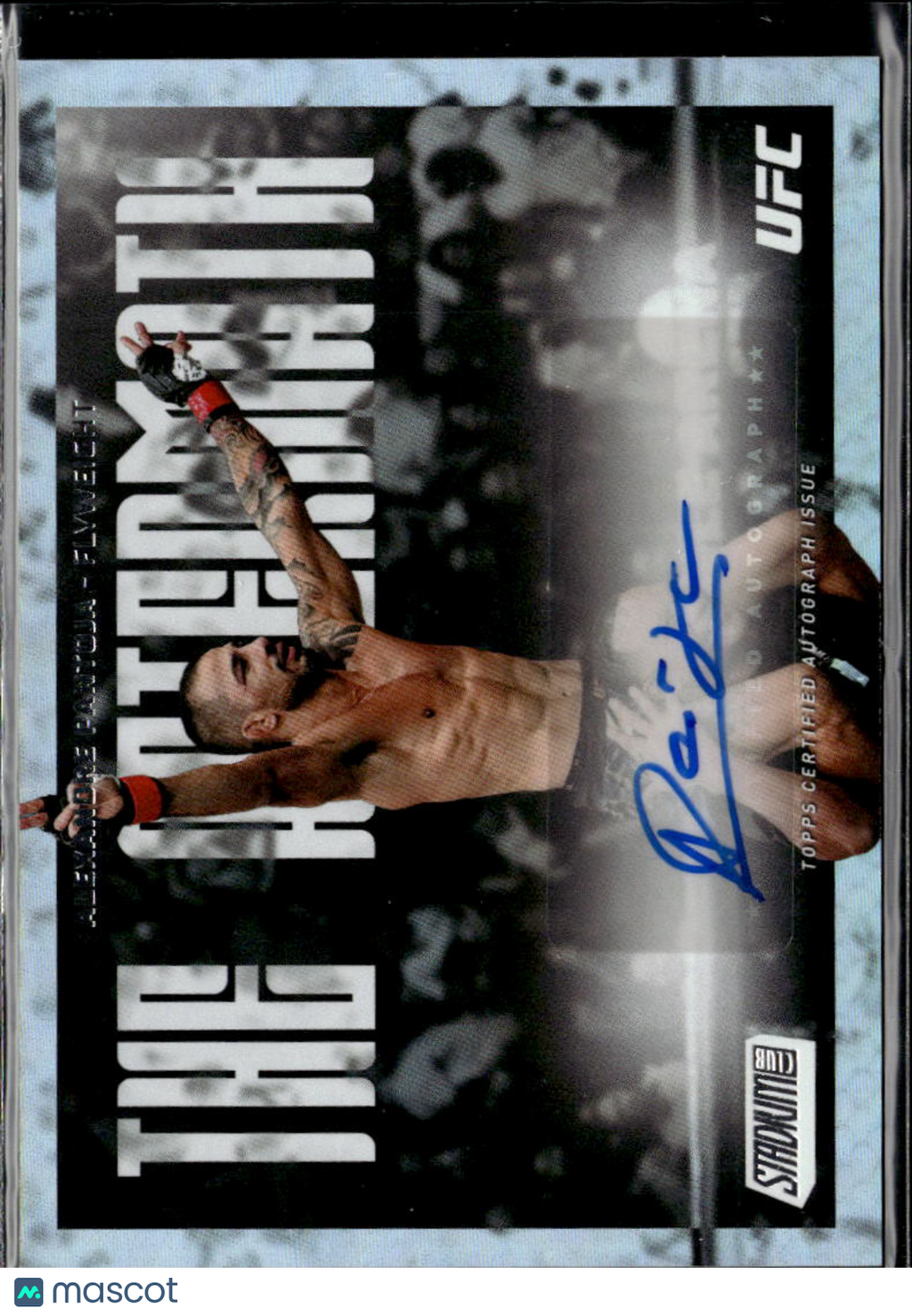 Alexandre Pantoja 2026 Topps Stadium Club UFC Auto Autograph Aftermath MMA