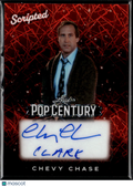 Chevy Chase 2026 Leaf Pop Century Inscription Auto Autograph 1/1