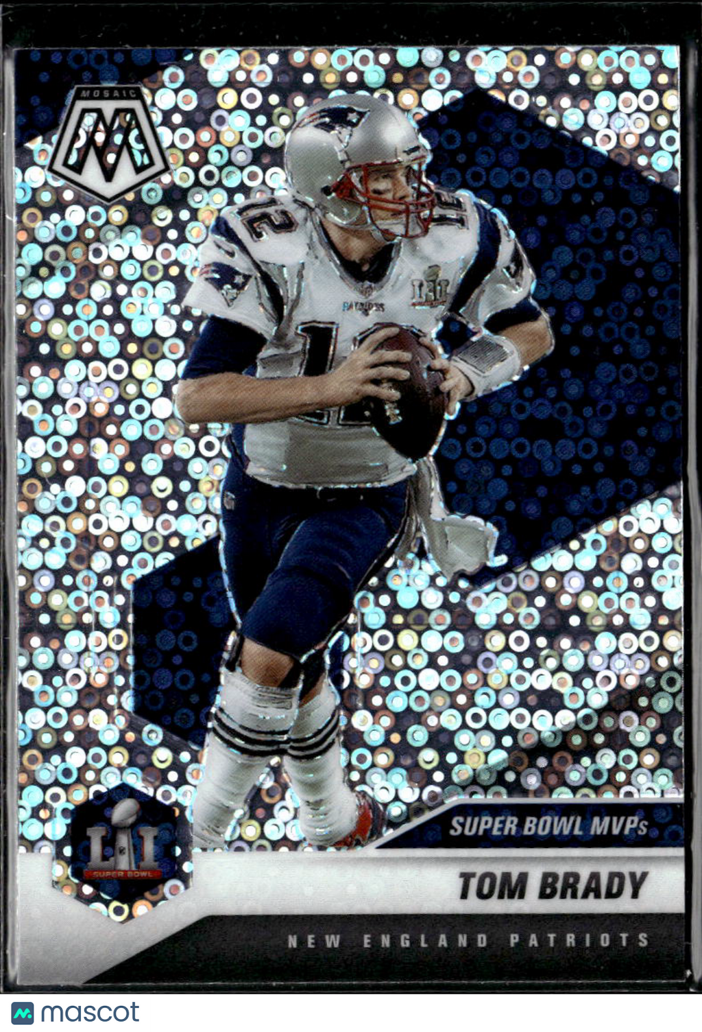 Tom Brady 2021 Mosaic Super Bowl MVP's Disco Prizm New England Patriots