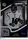 Tylan Wallace 2021 Elements Metal RC Plutonium 50/94 Baltimore Ravens