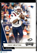 Cam Newton 2020 Panini Playoff 1st Down 56/99 New England Patriots