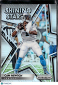 Cam Newton 2016 Panini Prizm Shining Stars Silver Carolina Panthers