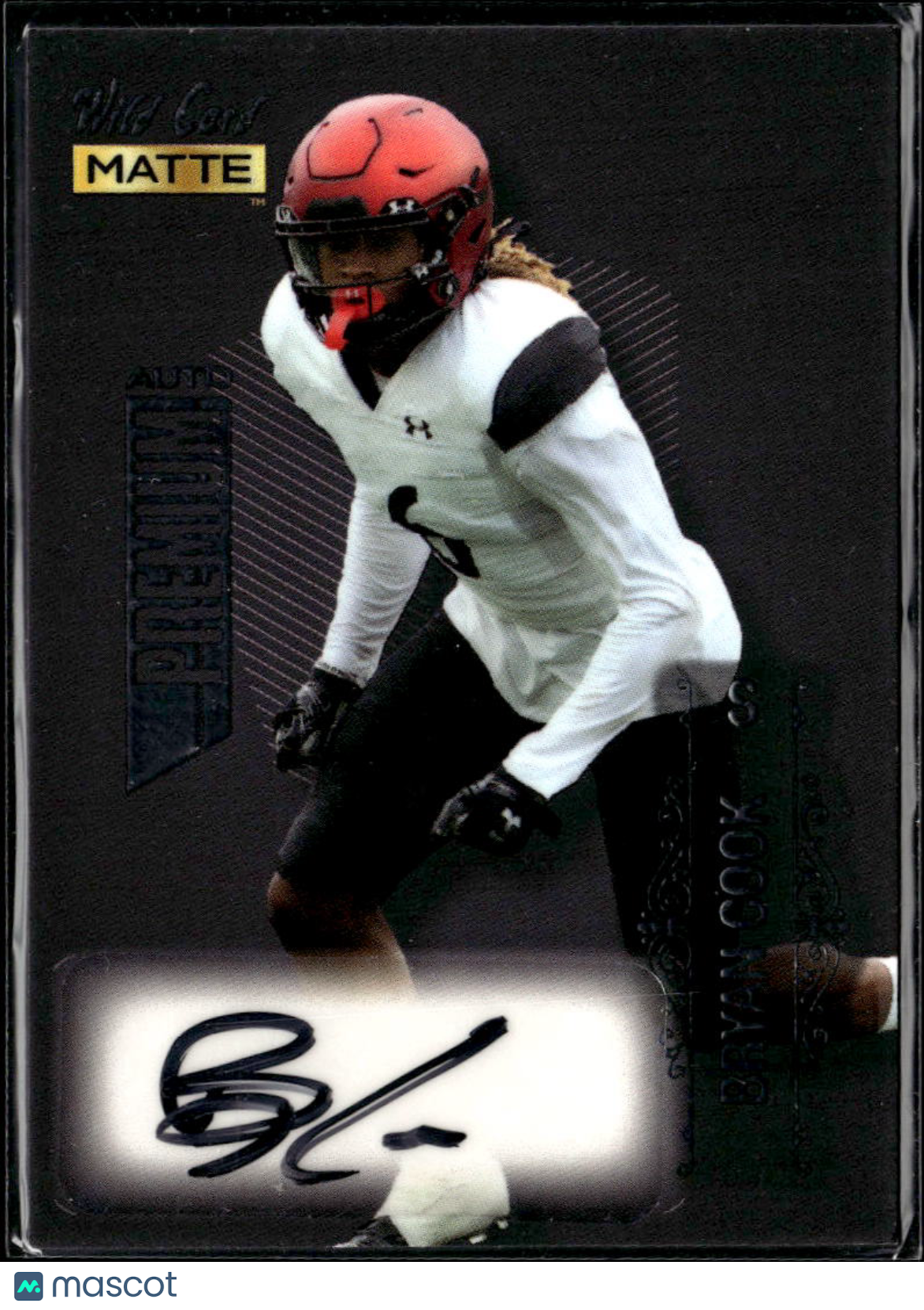 Bryan Cook 2022 Wild Card Matte Auto Autograph RC Bengals KC Chiefs