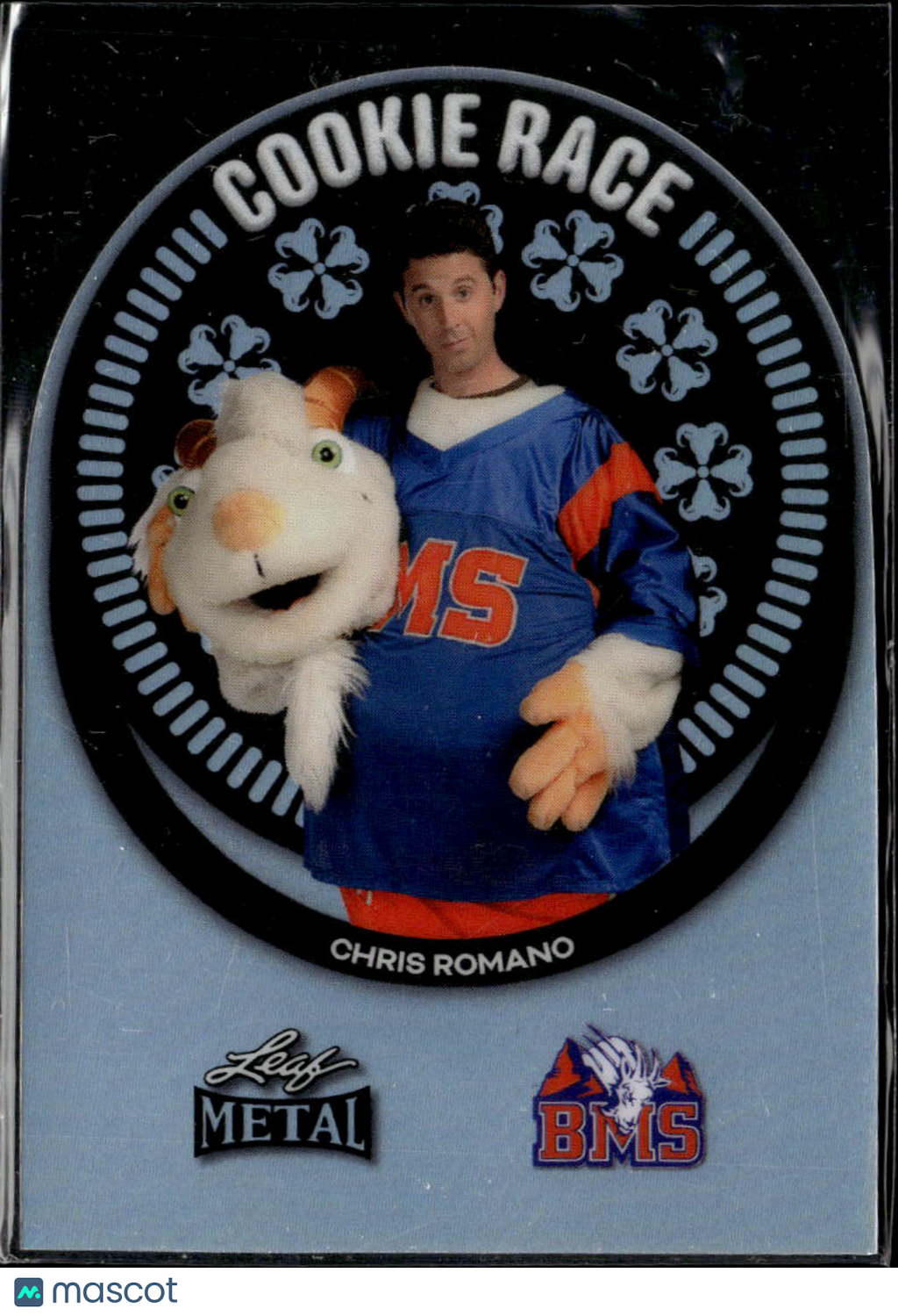 Chris Romano as Mascot 2024 Leaf Metal Blue Mountain State 39/50 #CB-2