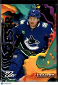 Brock Boeser 2025 SkyBox Metal Universe Z-Force Vancouver Canucks