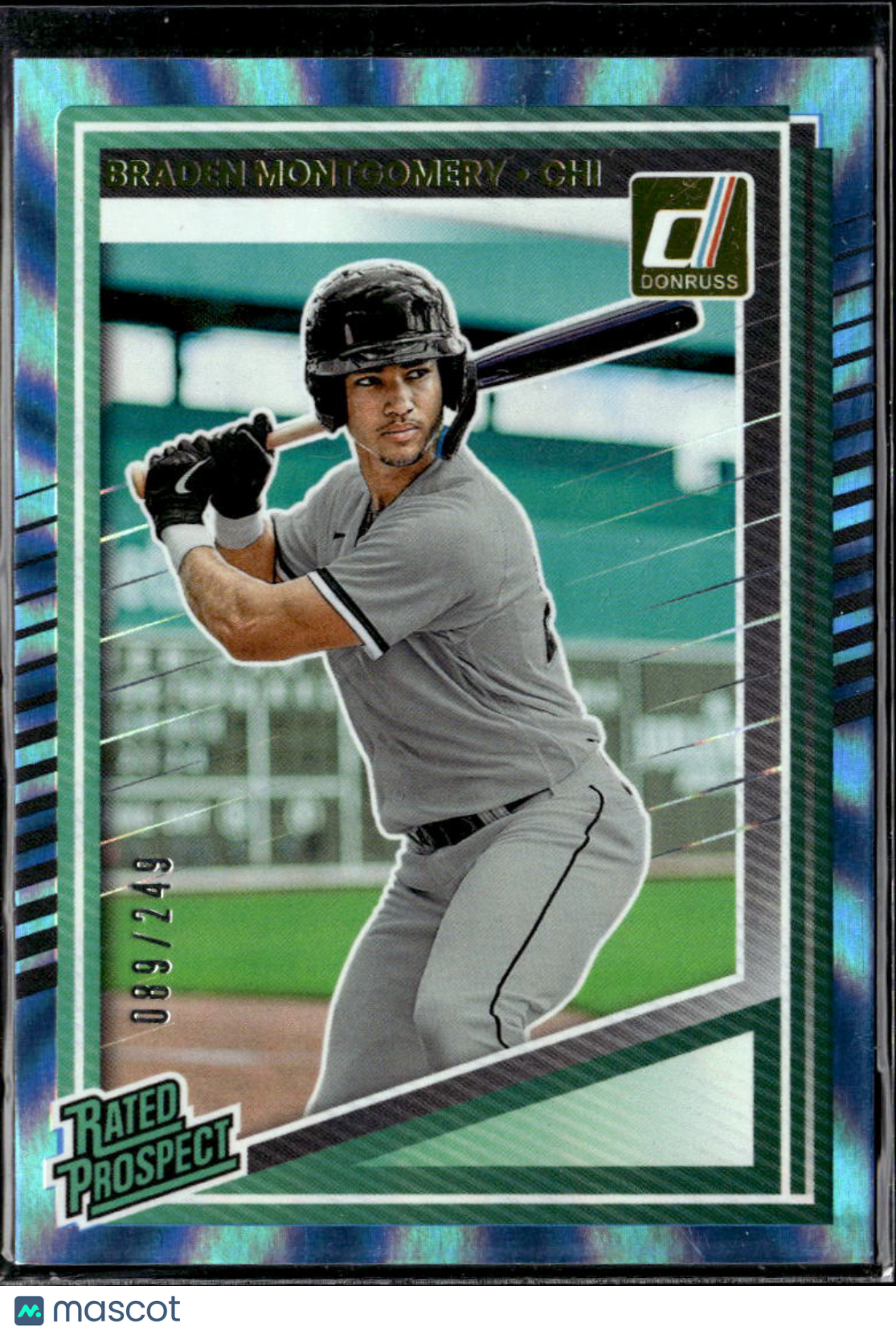Braden Montgomery 2025 Donruss Rookie 89/249 Chicago White Sox