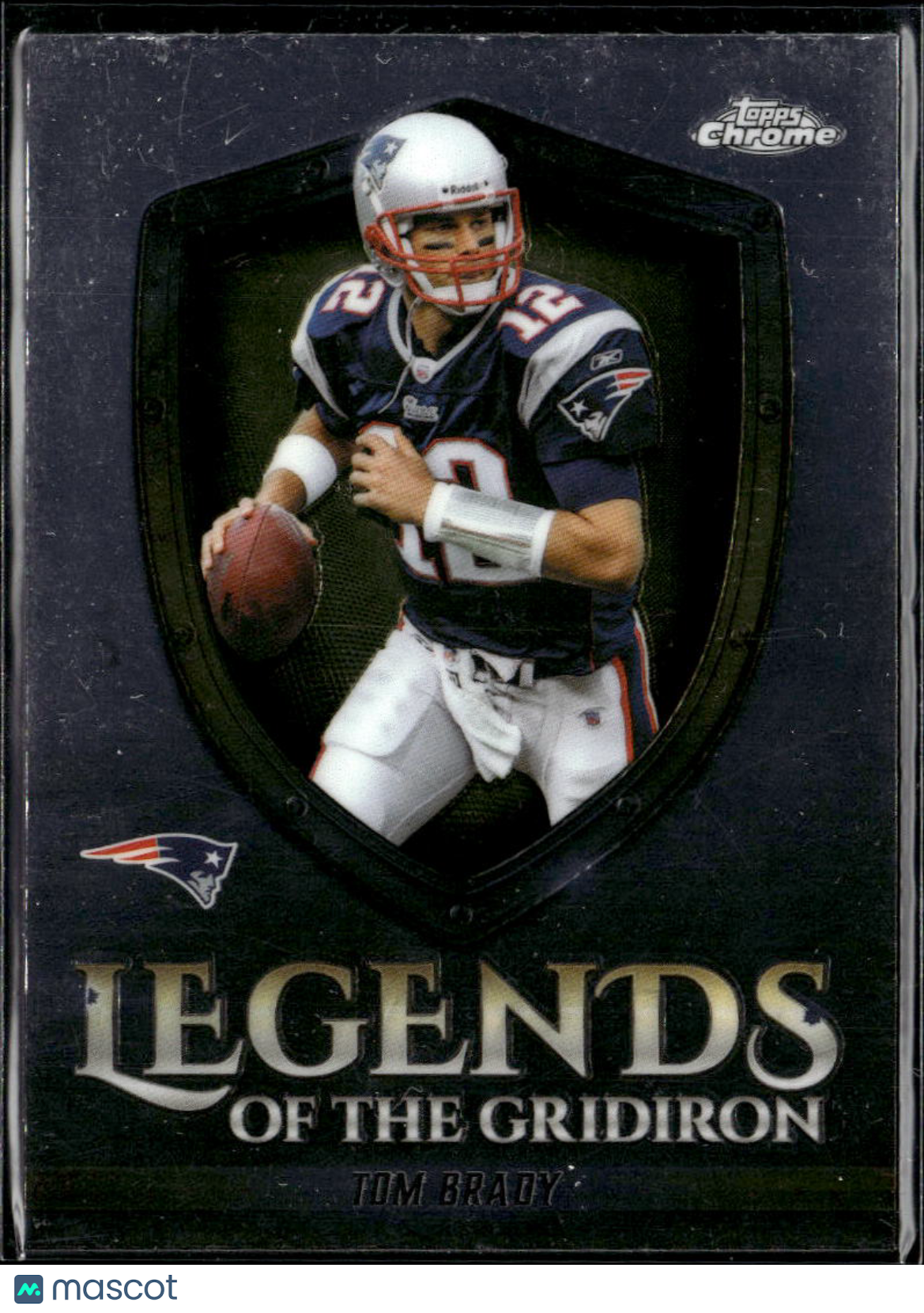 Tom Brady 2025 Topps Chrome Legends of the Gridiron New England Patriots