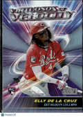Elly De La Cruz 2024 Topps Stadium Club Virtuosos of Velocity Rookie RC Reds