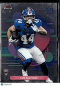 Cam Skattebo 2025 Topps Finest RC Rookie New York Giants