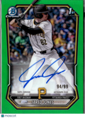 Jared Jones 2026 Bowman Chrome Auto Green /99 Pittsburgh Pirates