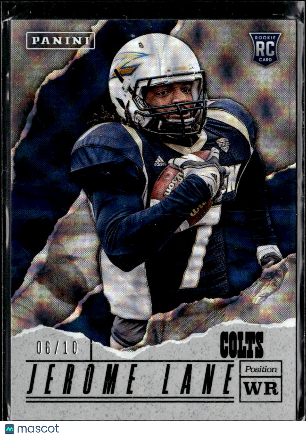 Jerome Lane 2017 Panini Father's Day RC Galactic Rookie 6/10 Indianapolis Colts