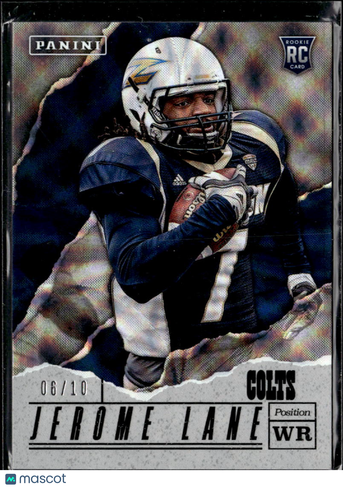 Jerome Lane 2017 Panini Father's Day RC Galactic Rookie 6/10 Indianapolis Colts