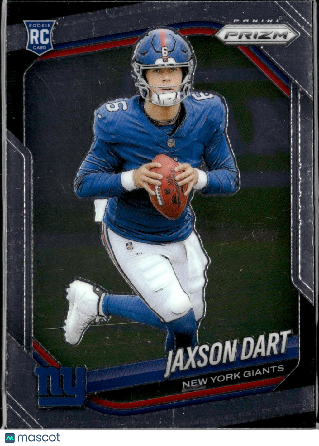 Jaxson Dart 2025 Panini Prizm Rookie RC #332 New York Giants
