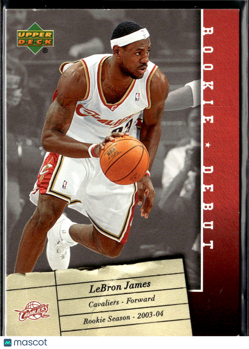 LeBron James 2006-07 Upper Deck Rookie Debut #15 Cleveland Cavaliers