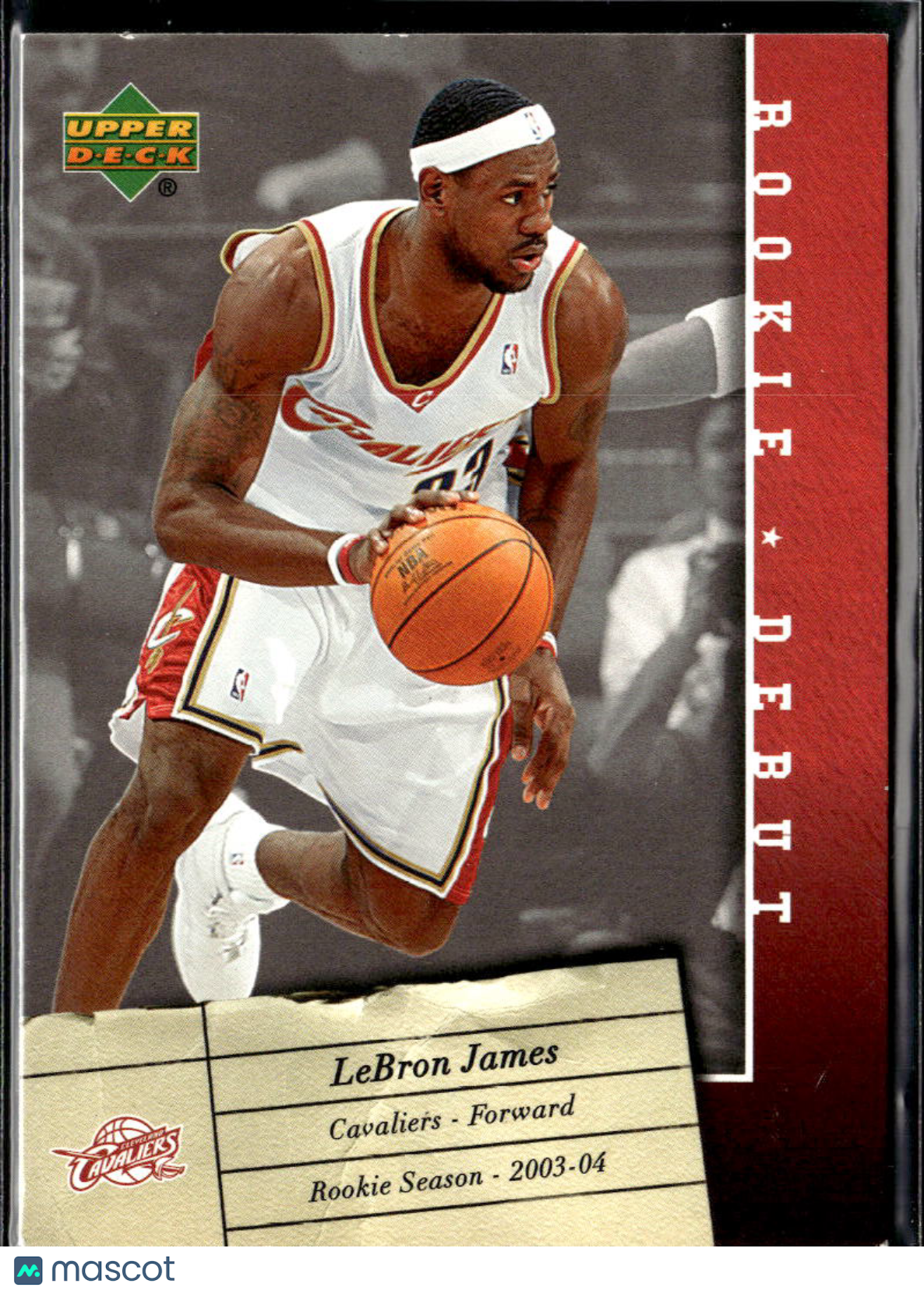 LeBron James 2006-07 Upper Deck Rookie Debut #15 Cleveland Cavaliers