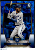 Maikel Garcia 2023 Bowman Chrome Sapphire Edition RC Blue Kansas City Royals